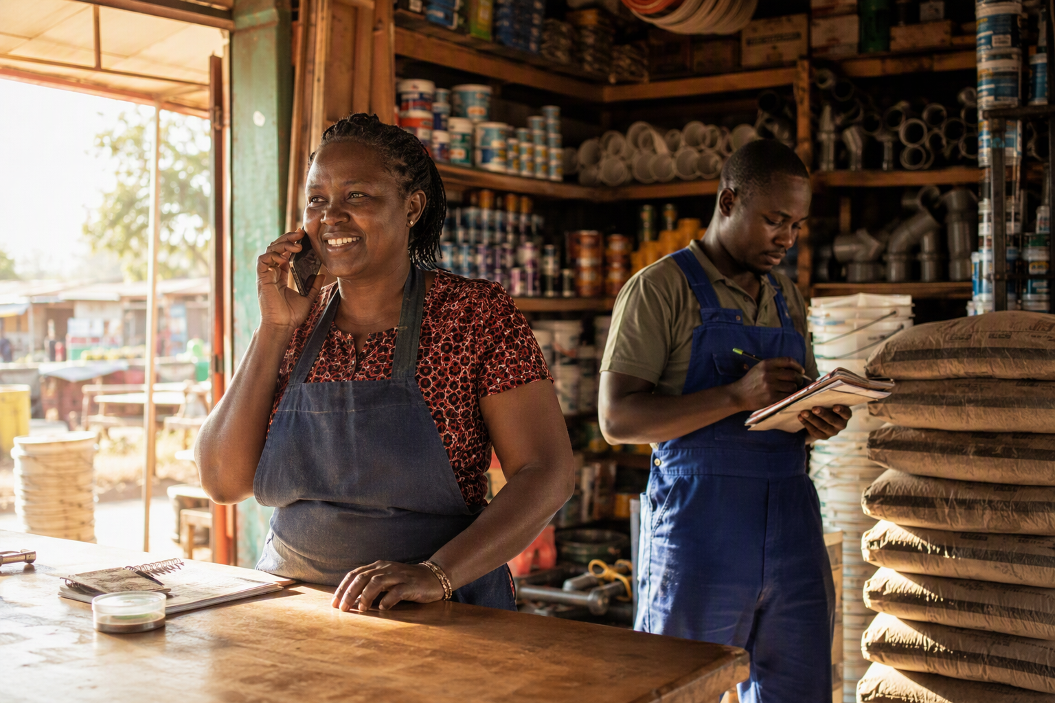 AI for Hardware and Building-Supplies Stores in Kenya: Quotes, Stock Checks and Delivery Calls — Answered 24/7