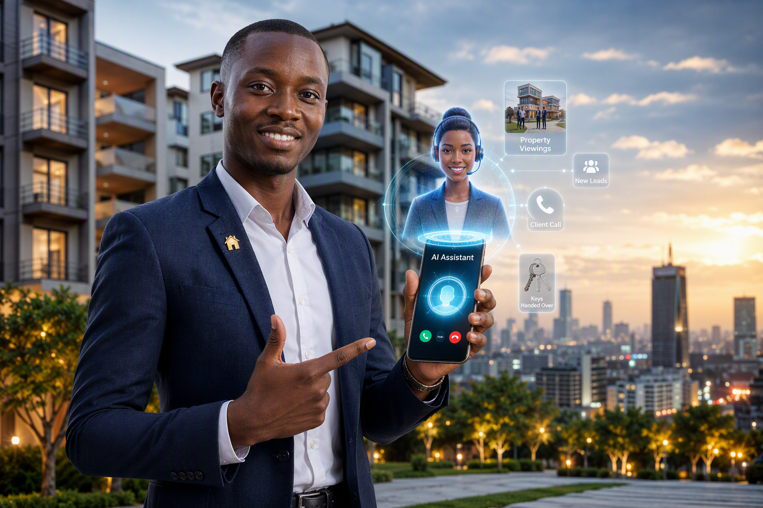 AI Receptionist for Real Estate Agencies in Kenya: Never Miss a Viewing Request