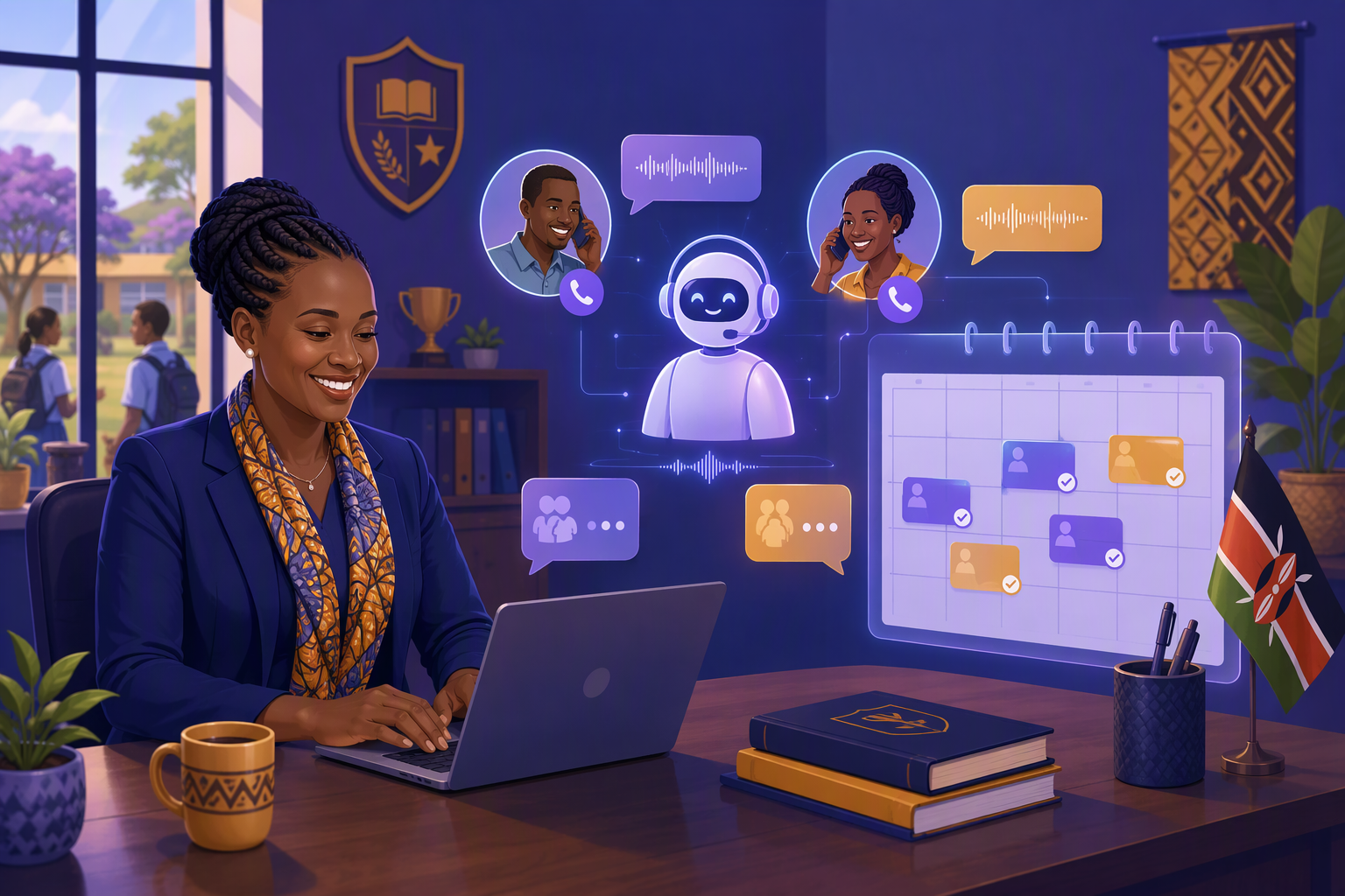 AI for Schools and Academies in Kenya: Admissions Season Without the Missed Calls