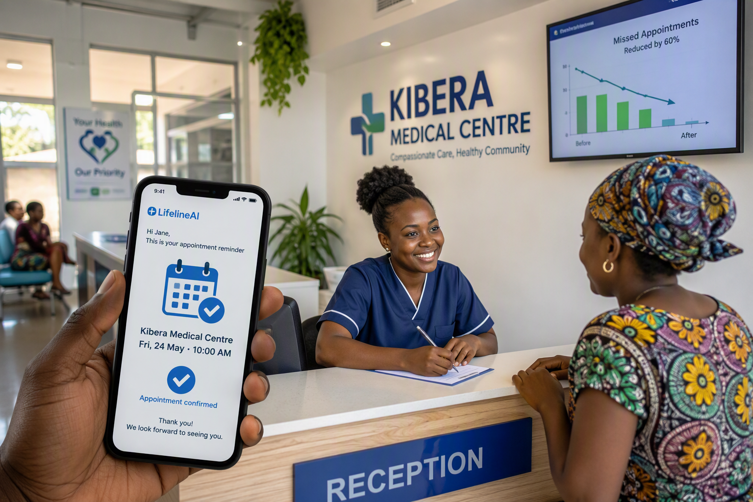 How Kenyan Clinics Can Cut Patient No-Shows by 40% with AI Reminders