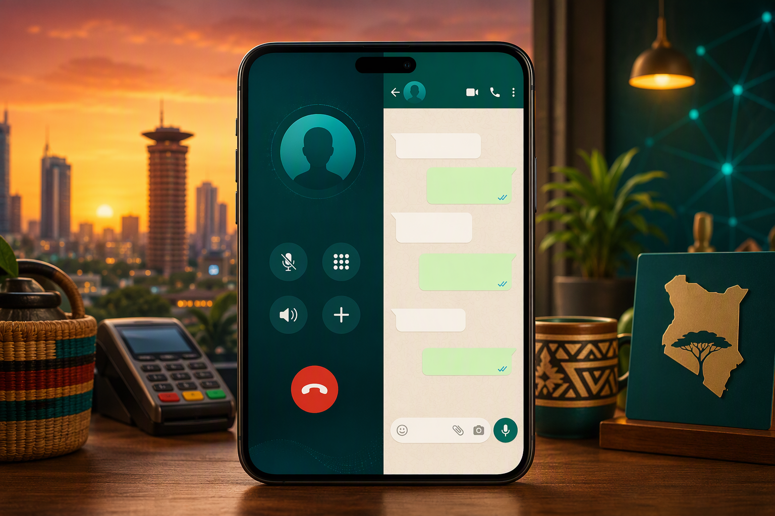 Voice + WhatsApp: The WeDial Two-Channel System for Kenya